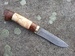 Nůž z damascenské oceli Tajga - wenge, karelská bříza