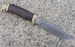Nůž z oceli R12 – BARRAKUDA S GRAVÍROVÁNÍM
