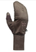 Windproof flap gloves lovecké rukavice s klopou b. Dub